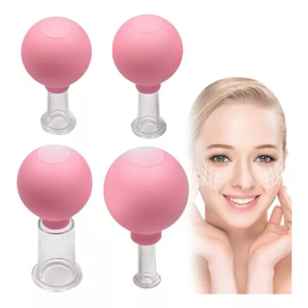 Copas Faciales De Ventosas De Silicona
